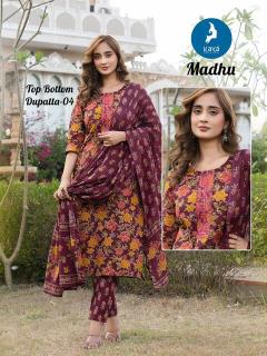 Kaya madhu 3pcs kurti wholesaler price